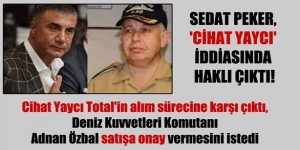 Total'in OYAK'a satışı: Sedat Peker, Cihat Yaycı iddiasında haklı çıktı