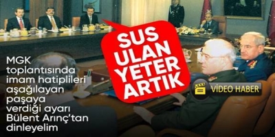 Erdoğan'ın '' Kes lan'' dediği paşa!