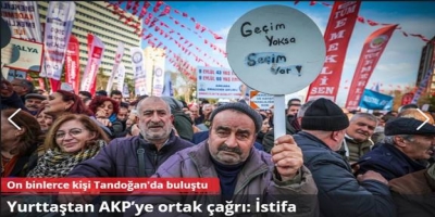 Yurttaştan AKP’ye ortak çağrı: İstifa