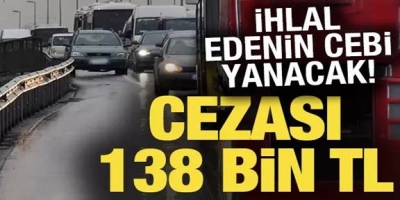 2025'in trafik cezaları belli oldu! 