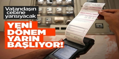 Elektrik faturalarında yeni dönem başlıyor! 