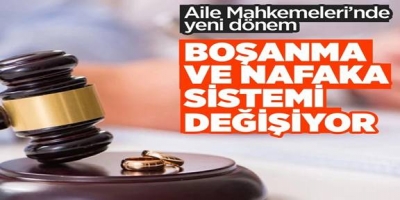 Bir gün evli kalıp yıllarca nafaka ödeme dönemi bitiyor! 