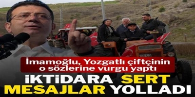 İmamoğlu iktidara sert mesajlar yolladı