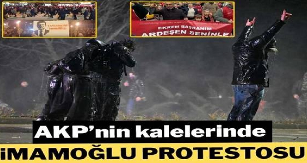 Türkiye'nin dört bir yanından 'İmamoğlu' sesleri