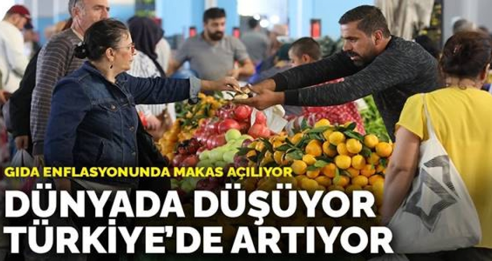 Gıda enflasyonunda makas açılıyor