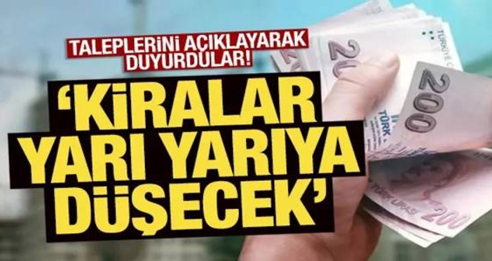 Kiraları yarı yarıya düşürecek formül! 