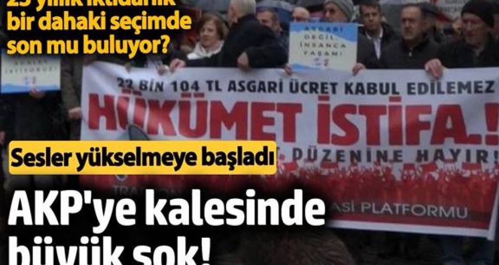 23 yıllık akp iktidarı son mu buluyor? 