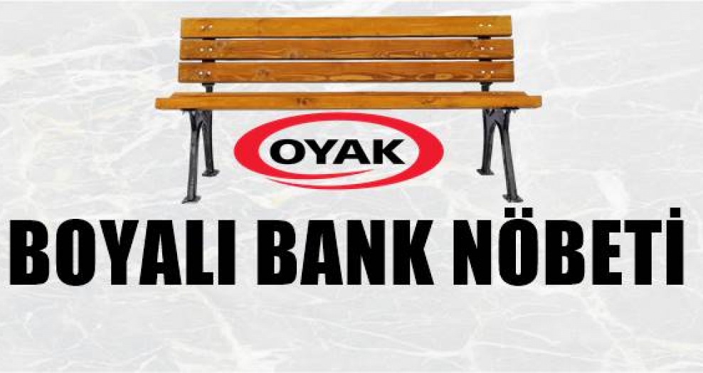 Boyalı bank nöbetini terk etmek